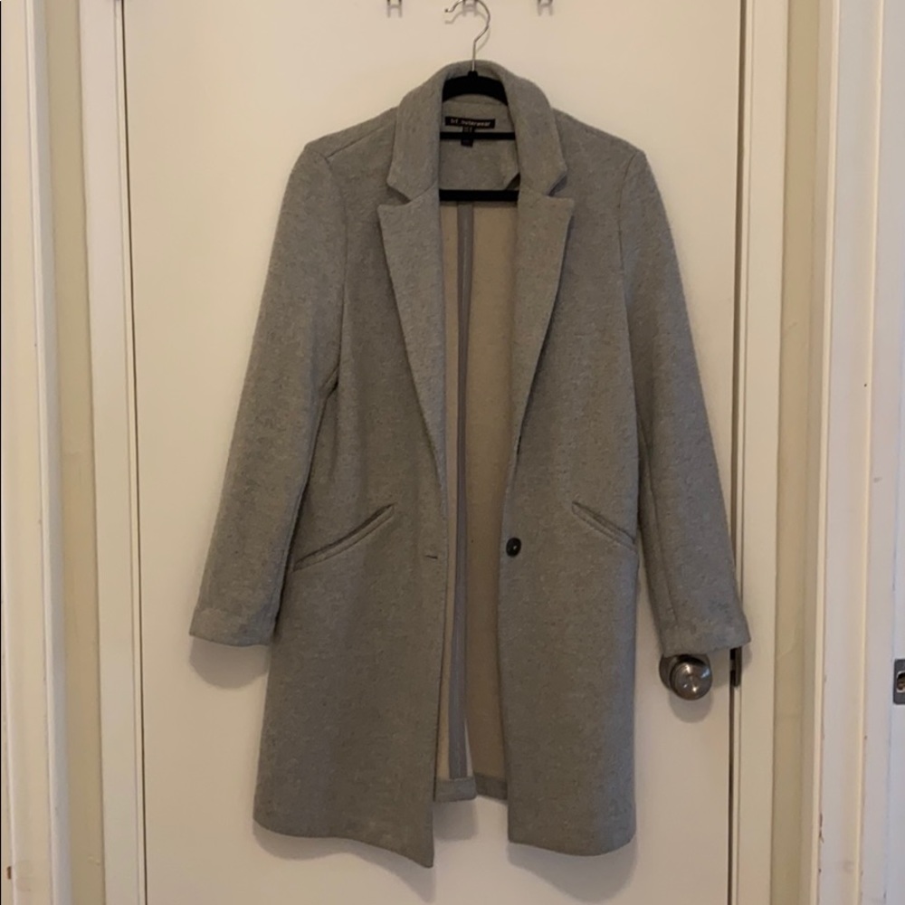 Grey Zara TRF Coat